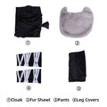 Costume ONLY (Cloak & Pants & Fur Shawl） / M