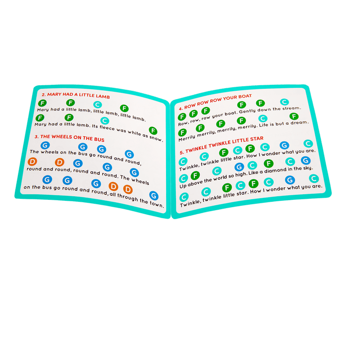 Toy Guitar and song book
