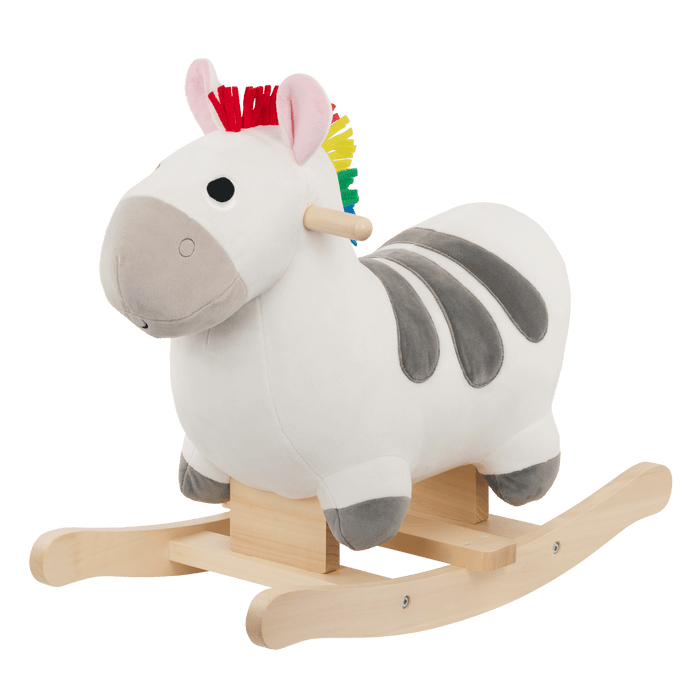 Rocking zebra toy for toddlers
