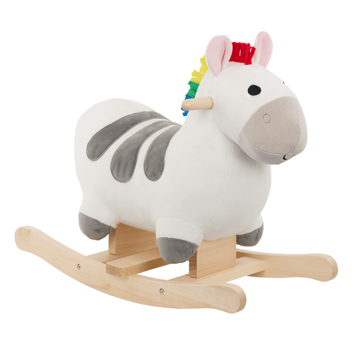 Rocking zebra toy for toddlers