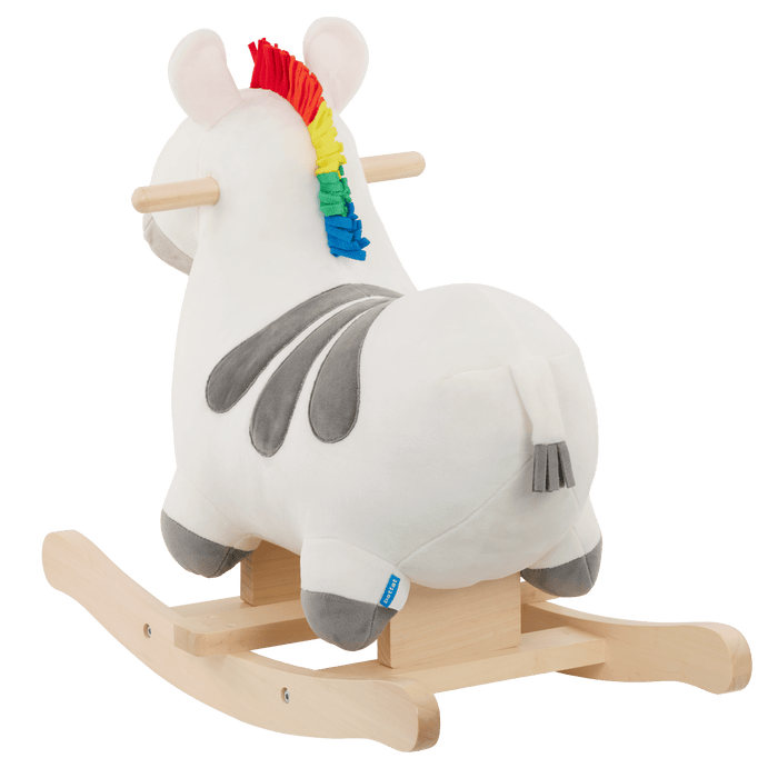 Rocking zebra toy for toddlers