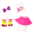 Roller skating outfit for 14-inch doll