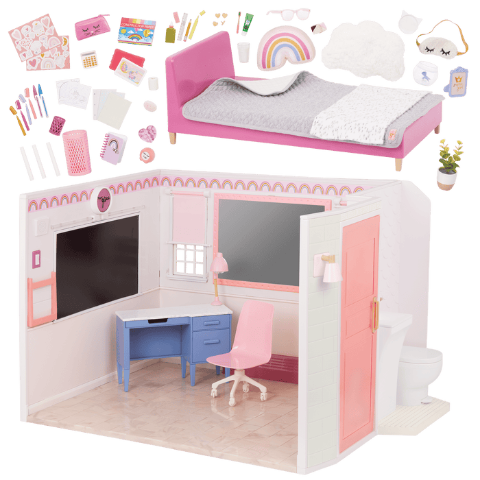 Our Generation Room to Dream Bedroom Playset for 18-inch Dolls