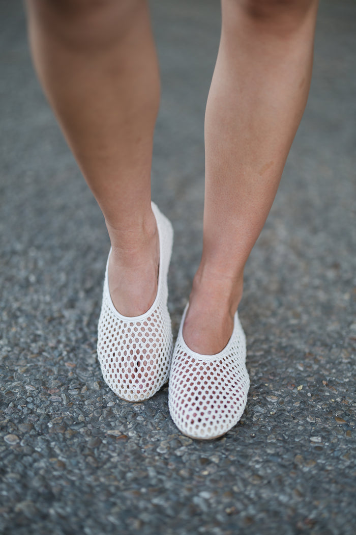 Rosa crochet flat