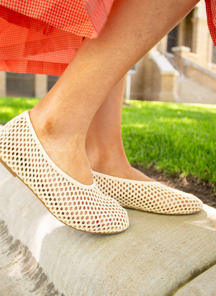 Rosa crochet flat