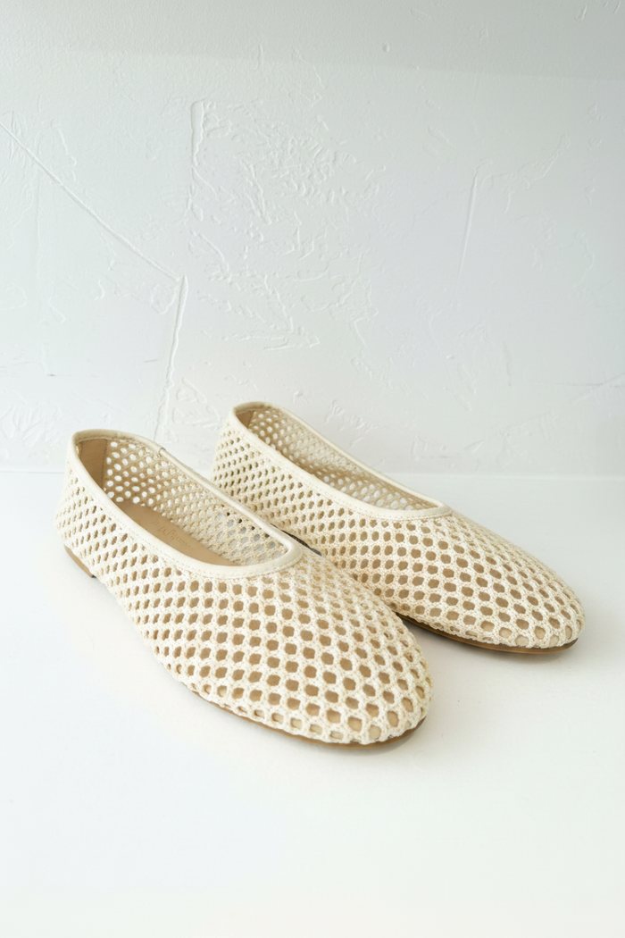 Rosa crochet flat