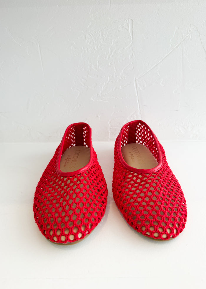 Rosa crochet flat