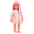 Our Generation 18-inch Multicolored Hair Doll Rosa