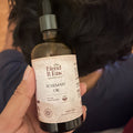 Rosemary Oil for Hair with Jojoba & Vitamin E