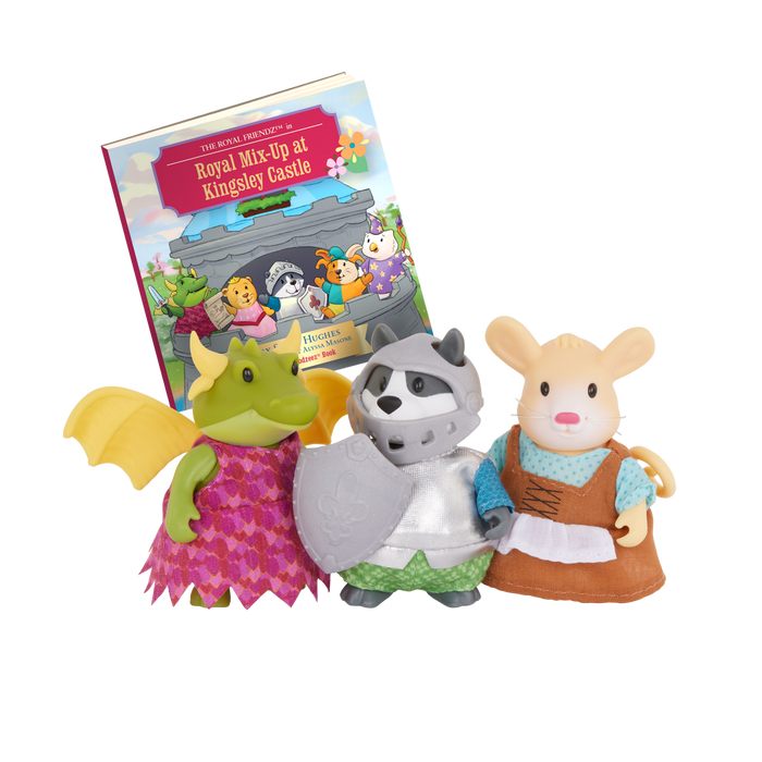 Royal Friendz (Dragon, Knight & Lady) - Li’l Woodzeez
