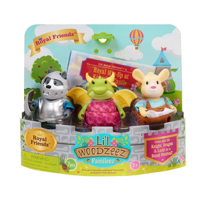 Royal Friendz (Dragon, Knight & Lady) - Li’l Woodzeez