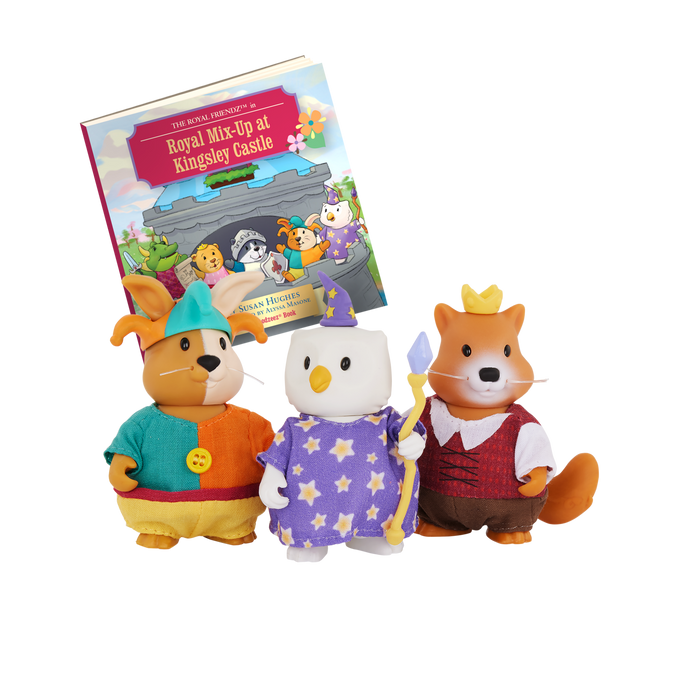 Royal Friendz (Jester, Wizard & Prince) - Li’l Woodzeez