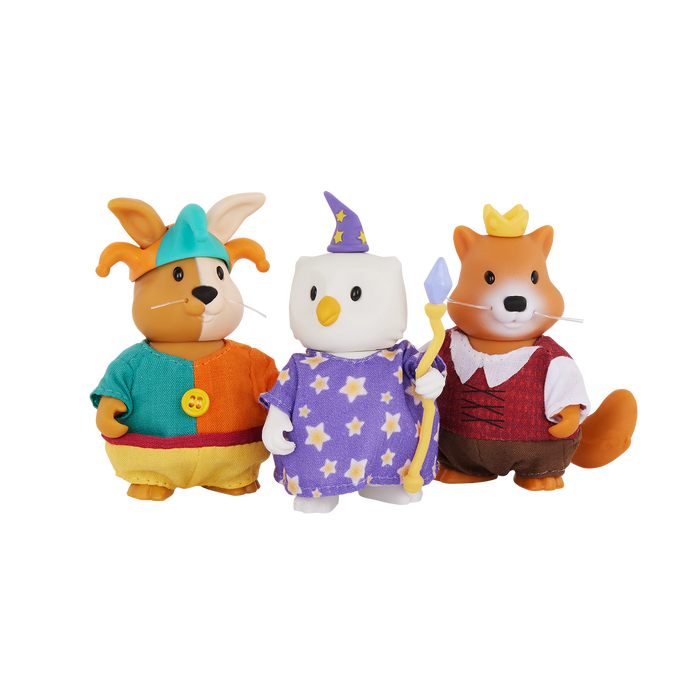 Royal Friendz (Jester, Wizard & Prince) - Li’l Woodzeez