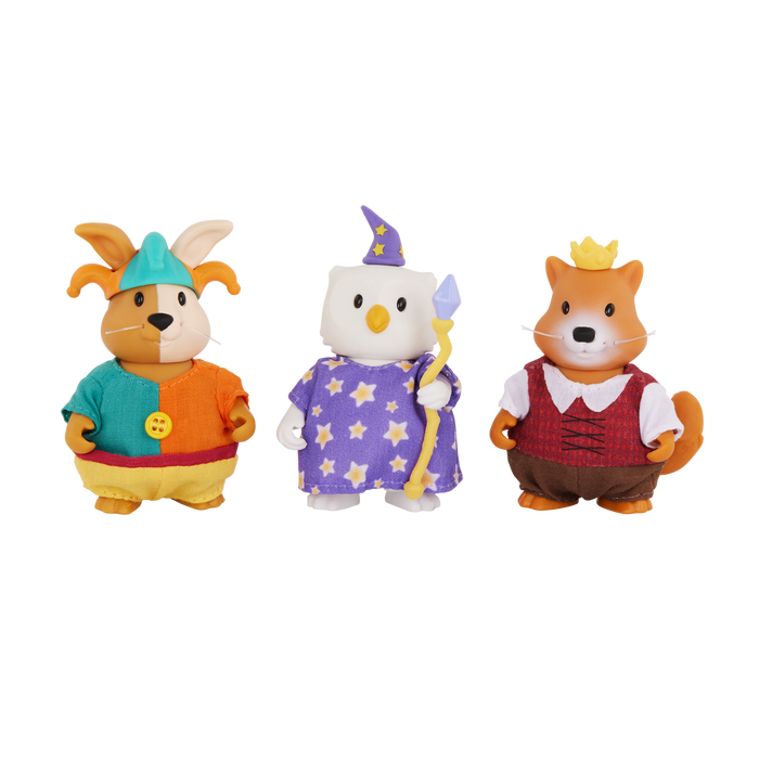 Royal Friendz (Jester, Wizard & Prince) - Li’l Woodzeez