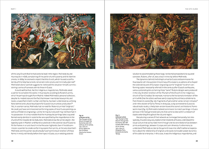 Inside page of 'Rubens in Repeat: The Logic of the Copy in Colonial Latin America'.