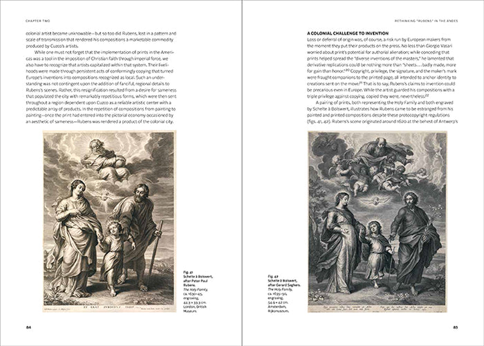 Inside page of 'Rubens in Repeat: The Logic of the Copy in Colonial Latin America'.