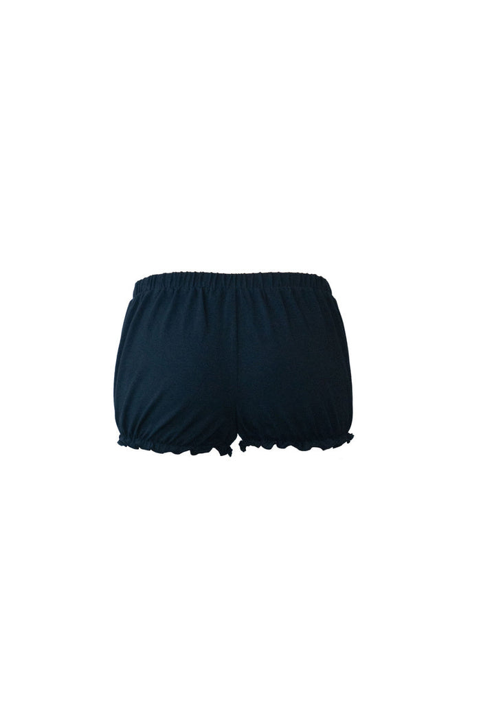 Ruffle-Hem Shorts