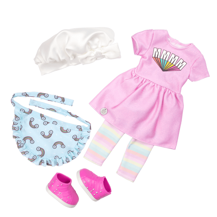 Ryanne doll with baker outfit