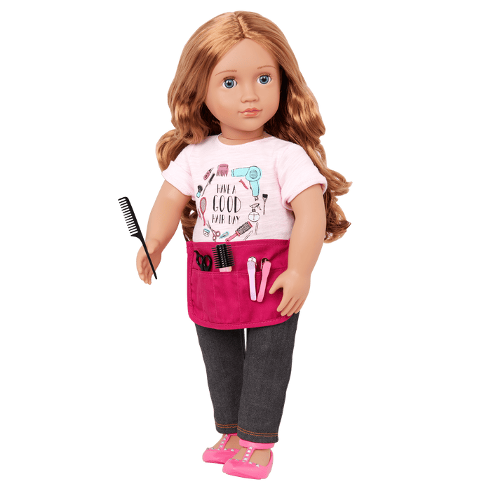 Our Generation 18-inch Hairdresser Doll Sabrina