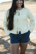 Sadie Balloon Sleeve Yellow Sweater