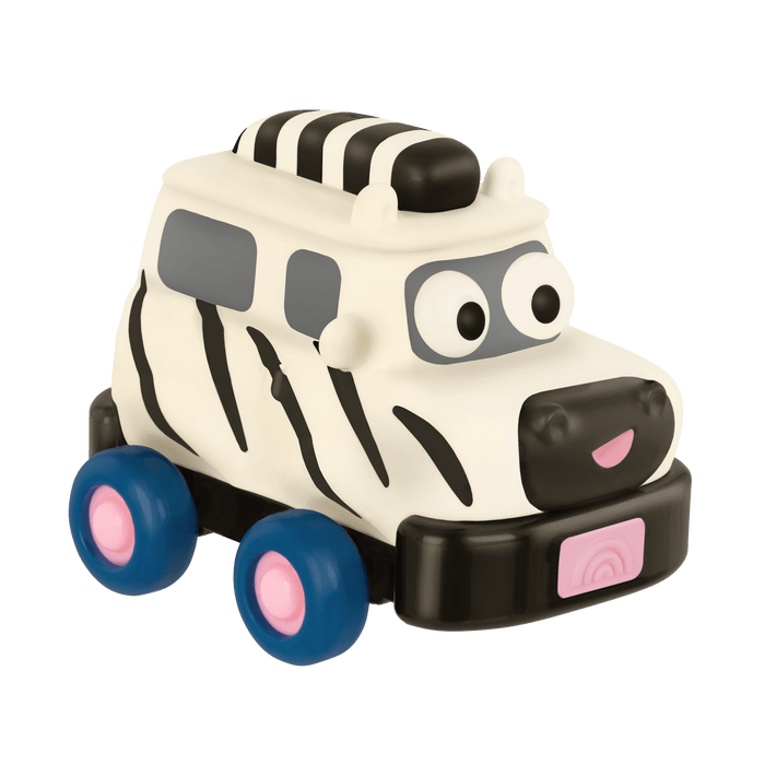 Crocodile Zebra and Hippo Pull Back Cars