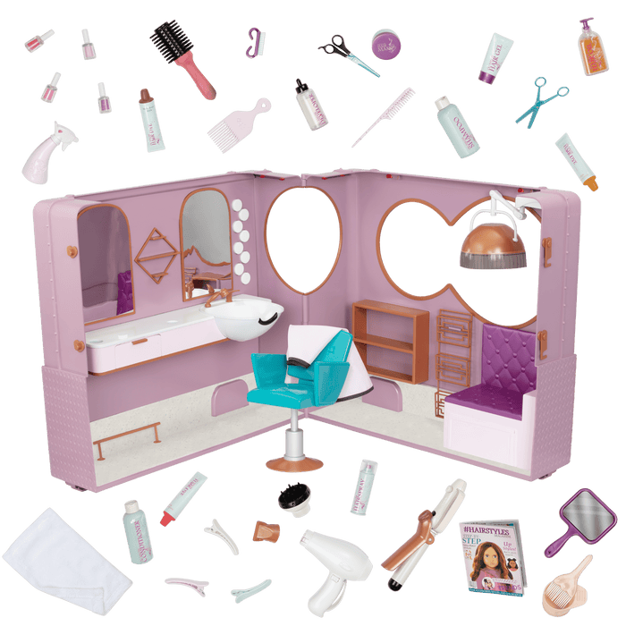 Our Generation Salon on Wheels Playset for 18-inch Dolls