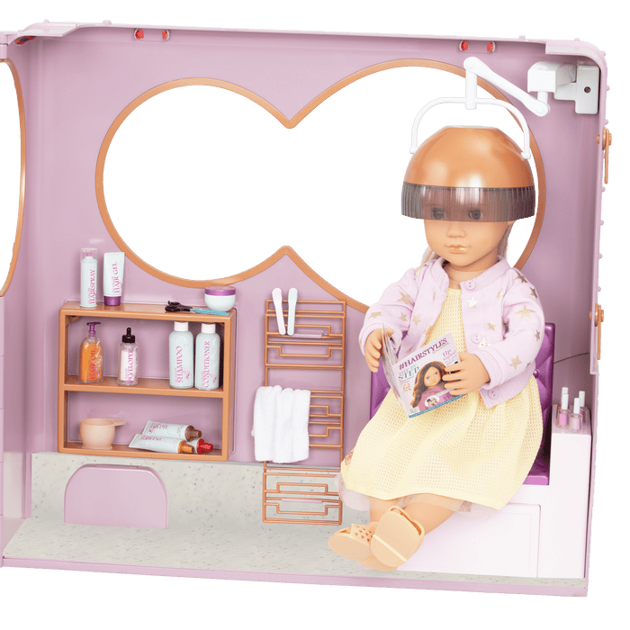 Our Generation Salon on Wheels Playset for 18-inch Dolls