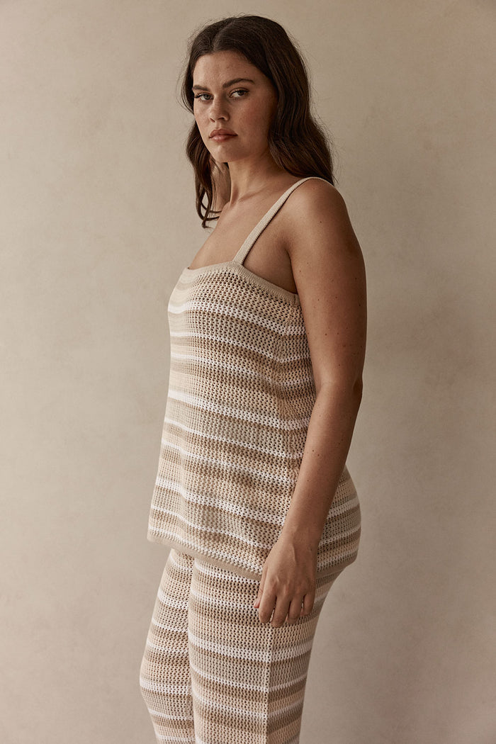 SAMPLE-Ruby Top - Stripe