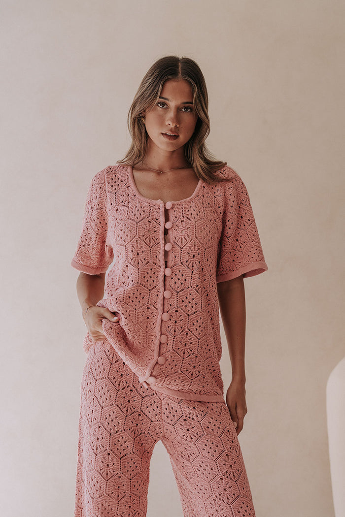 SAMPLE-Umiko Top - Blush