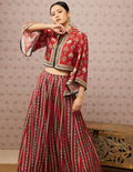 Sarouk Lehenga Set