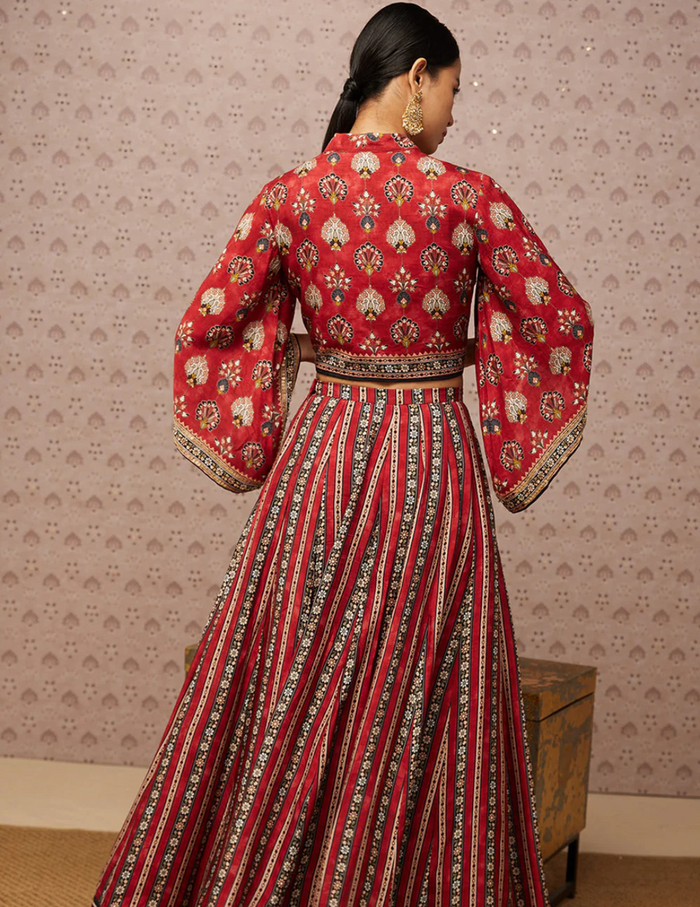 Sarouk Lehenga Set