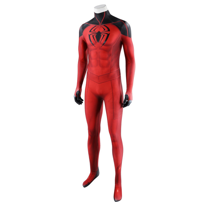 Scarlet Spider Bodysuit - Spider-Man Jumpsuit Replica - Adult Halloween