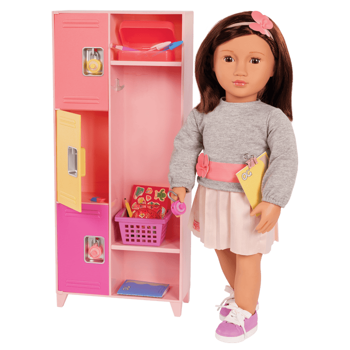 Our Generation School Spirit Locker Set for 18-inch Dolls
