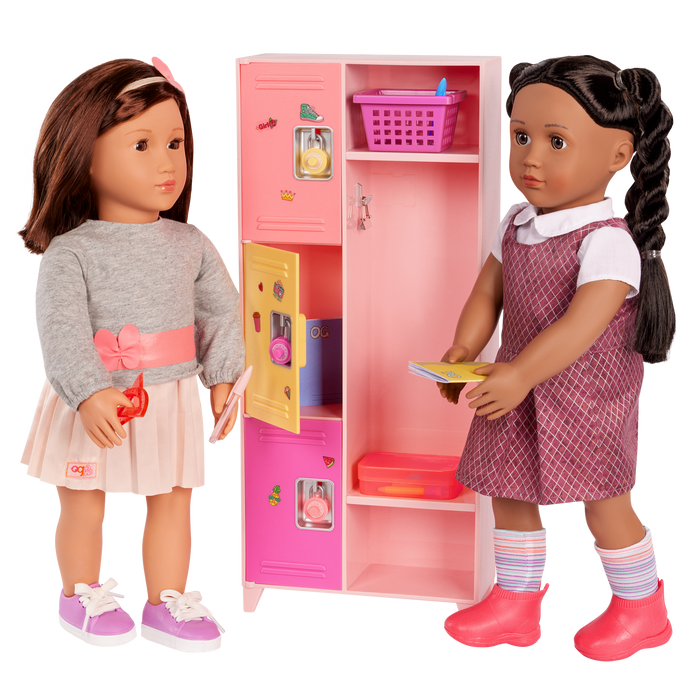 Our Generation School Spirit Locker Set for 18-inch Dolls