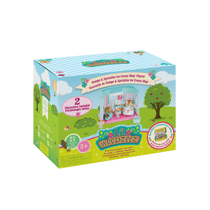 Scoops & Sprinkles Ice Cream Shop - Deluxe - Li’l Woodzeez