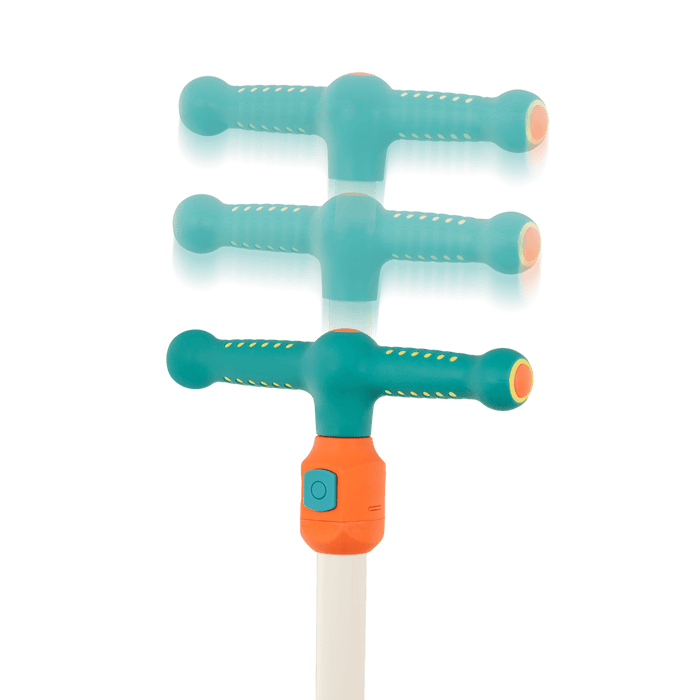 Wooden kids scooter for toddlers with light-up wheels
