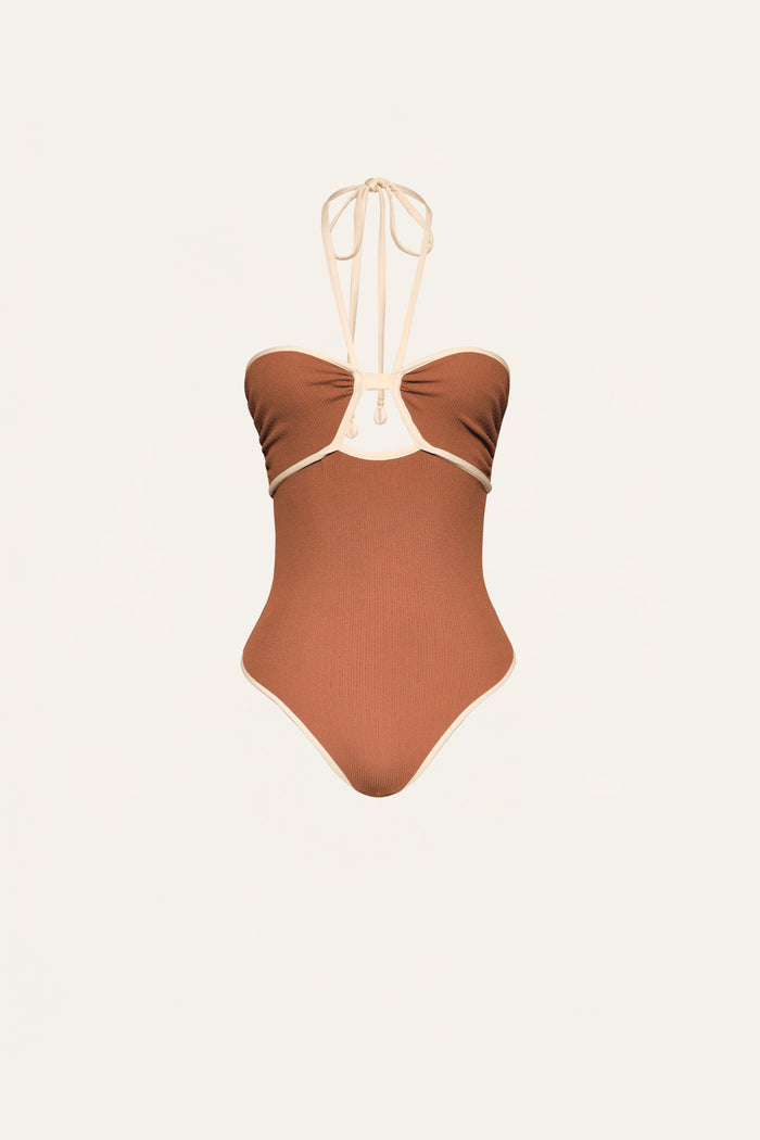 Sea Salt One Piece - Johanna Ortiz