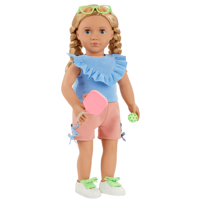 Our Generation Serve with Love Pickleball Outfit for 18-inch Dolls