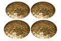 Set of 4 Gold Chargers