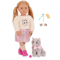 Our Generation Doll Sheela & Pet Cat Set