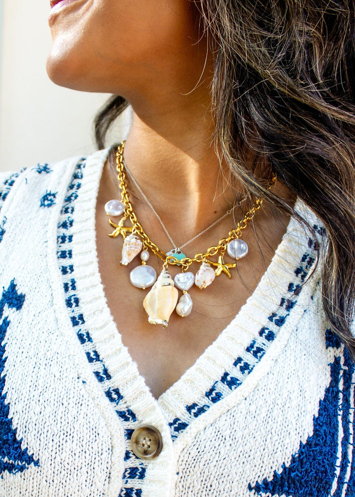 Shell Charm Necklace