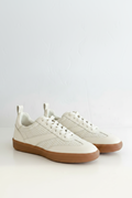 Shelly weaved neutral sneaker