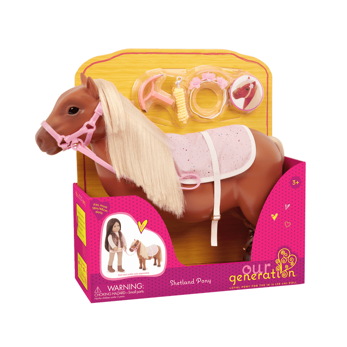 Our Generation Shetland Pony for 18-inch Dolls