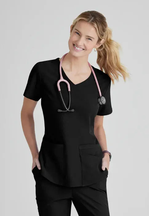 Skechers by Barco Women's Breeze 3-Pocket Scrub Top SK101*
