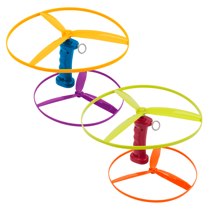 Flying disc toy.