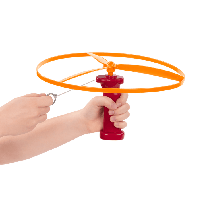Flying disc toy.