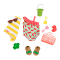Slice of fun swimsuit outfit for dolls