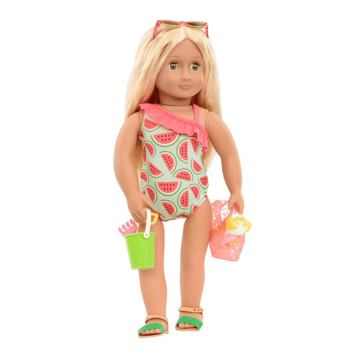 Slice of fun swimsuit outfit for dolls