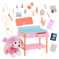 Glitter Girls Sniffles and Vet Table Playset
