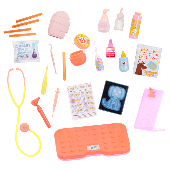 Glitter Girls Sniffles and Vet Table Playset
